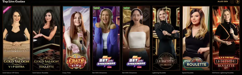 Live casino-ervaring - FatPirate Casino. Live casinospellen bij FatPirate Casino